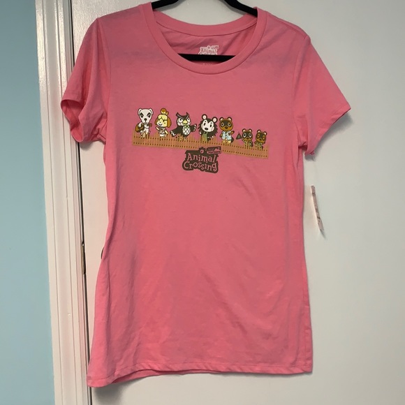 Tops - Animal Crossing xl size 15-17 shirt pink t shirt